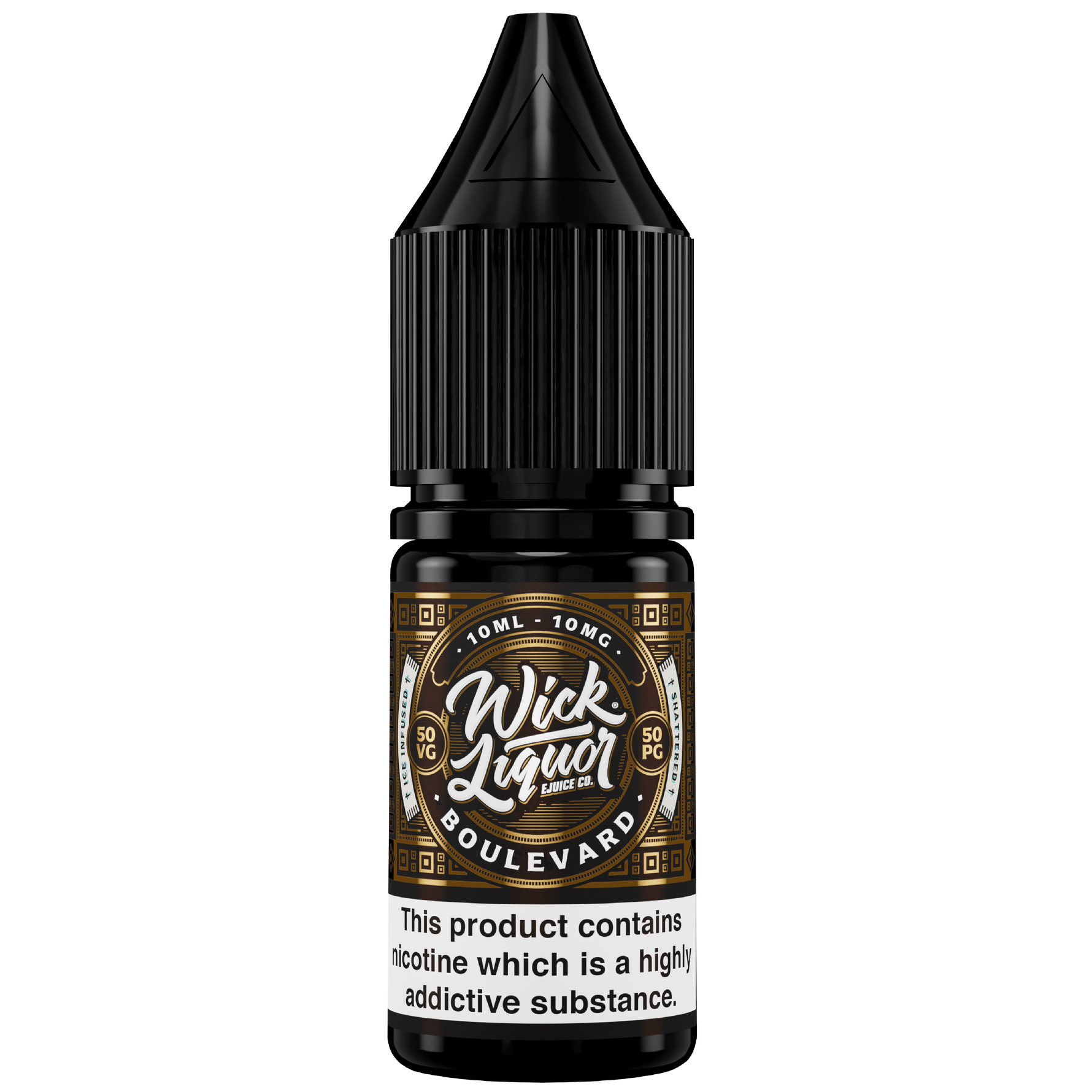 Wick Liquor - Boulevard Shattered 10ml NS IN 10MG at IFO Vapes